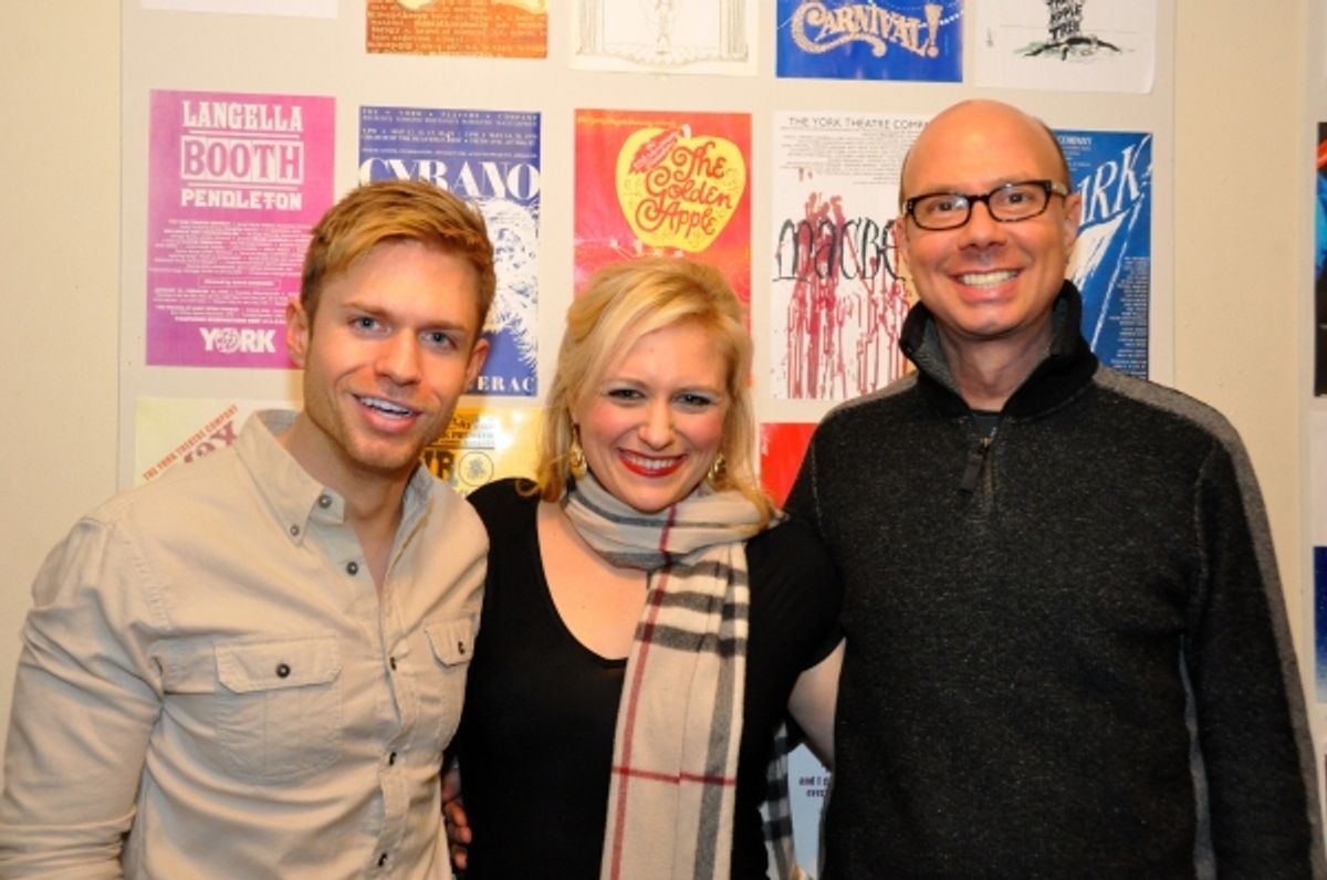 Hunter Ryan Herdlicka, Haley Swindal and Richie Ridge at 