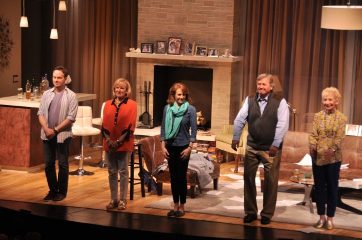 Christopher Bolan, Joy Franz, Nancy Lemenager, Phillip Clark and Joan Porter at 