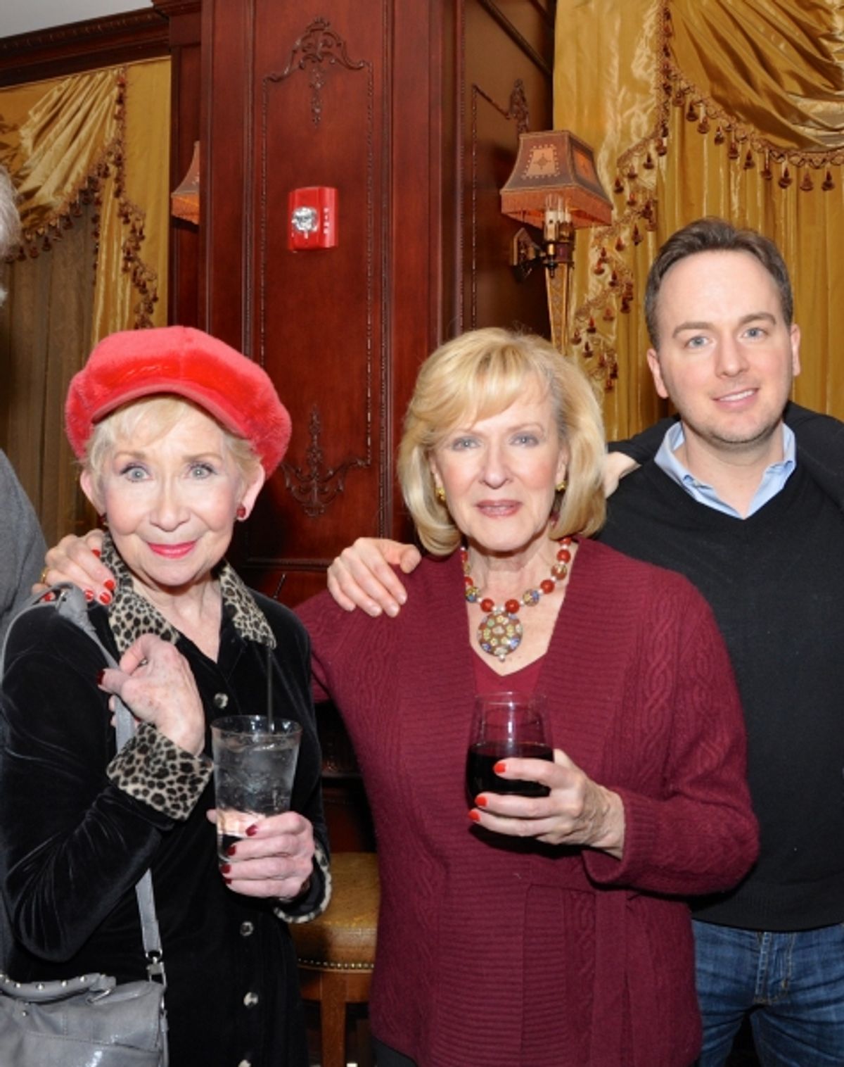 Joan Porter, Joy Franz and Christopher Bolan at 