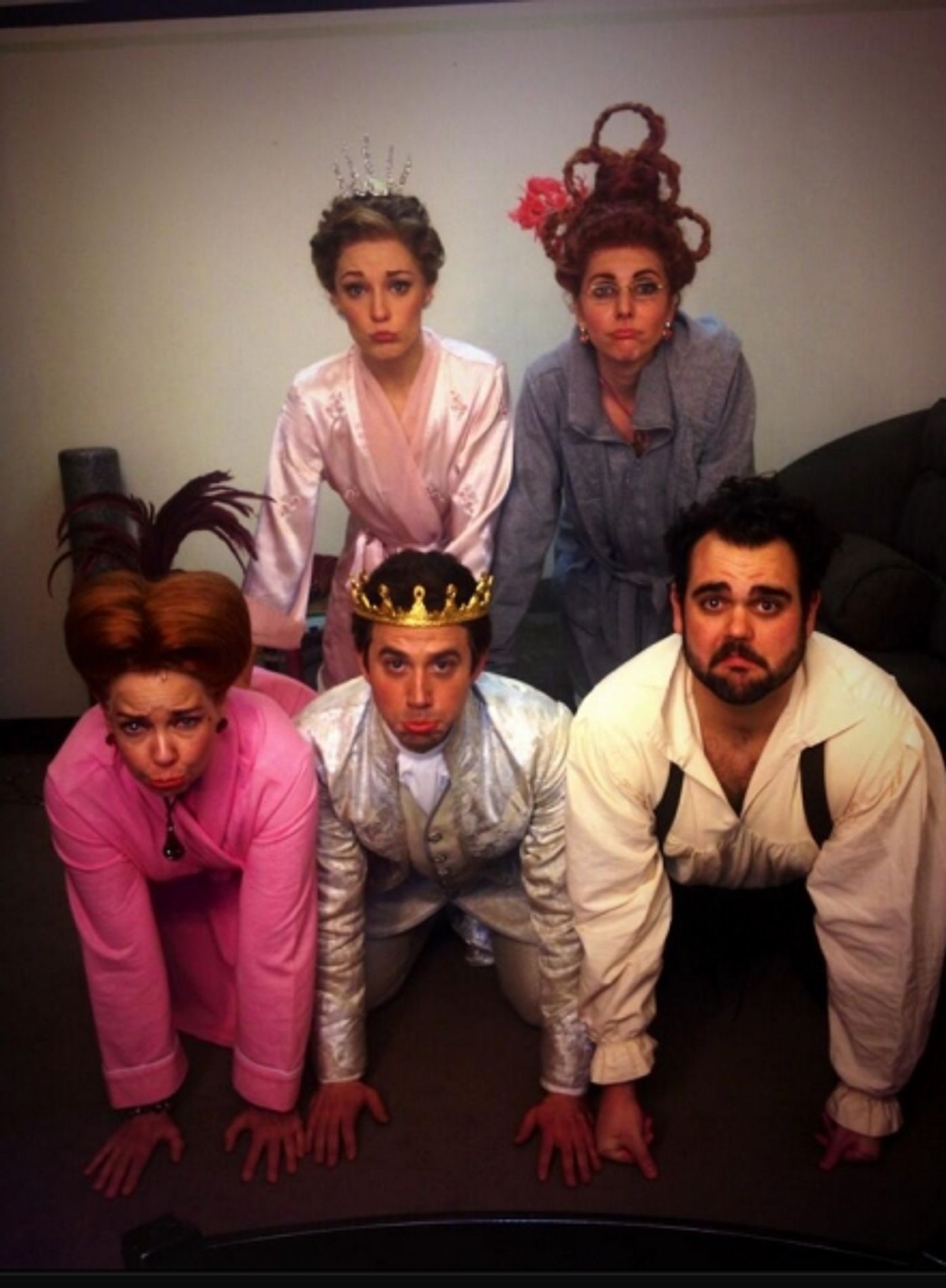 Photo Flash: Saturday Intermission Pics - Jan. 25 - Part 2 - CINDERELLA Says Goodbye to Laura Osnes & Santino Fontana; Plus THE BOOK OF MORMON & More!  Image