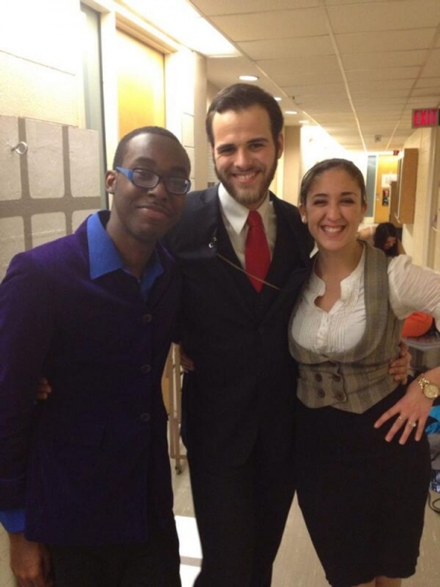 Photo Flash: Saturday Intermission Pics - Jan. 25 - Part 2 - CINDERELLA Says Goodbye to Laura Osnes & Santino Fontana; Plus THE BOOK OF MORMON & More!  Image