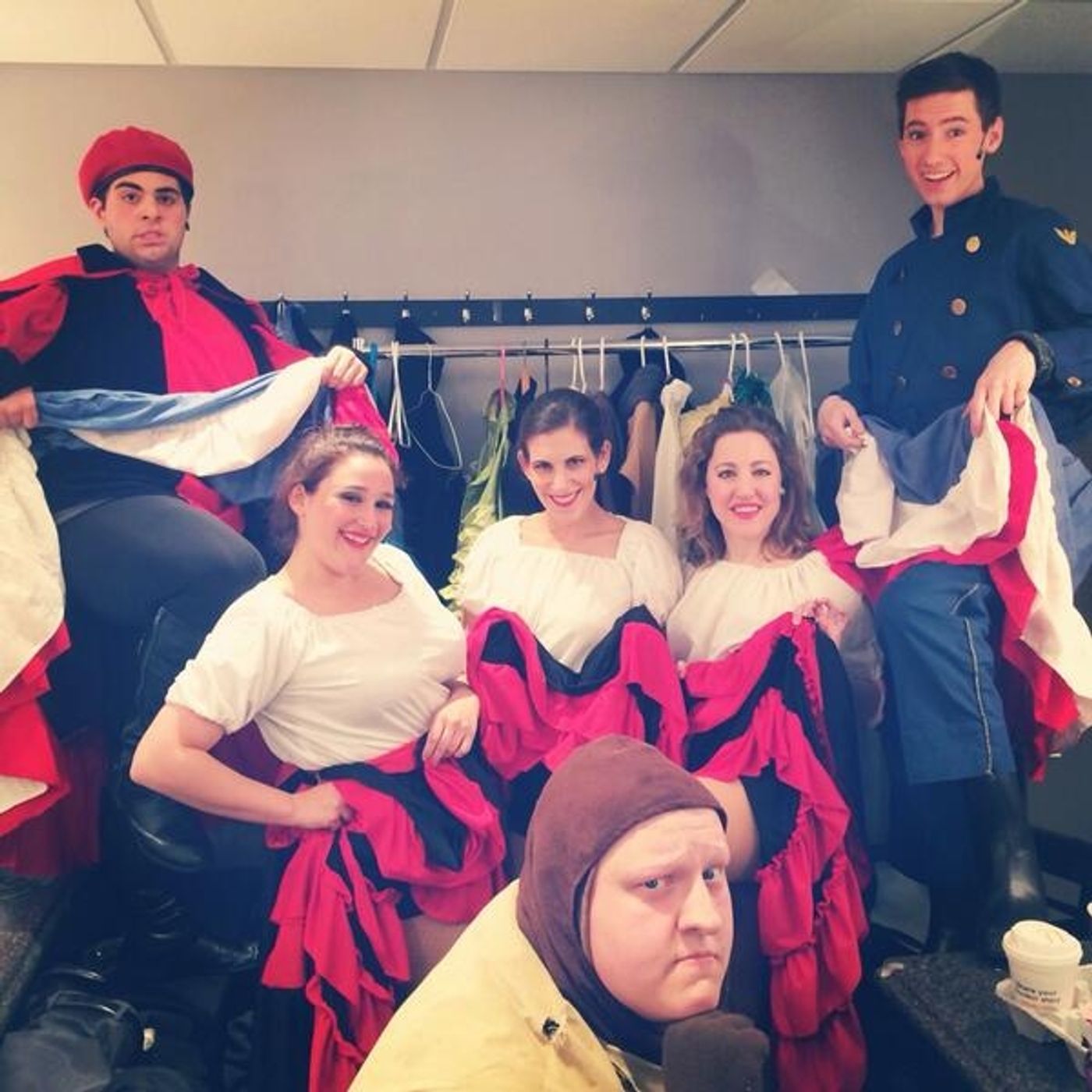 Photo Flash: Saturday Intermission Pics - Jan. 25 - Part 2 - CINDERELLA Says Goodbye to Laura Osnes & Santino Fontana; Plus THE BOOK OF MORMON & More!  Image