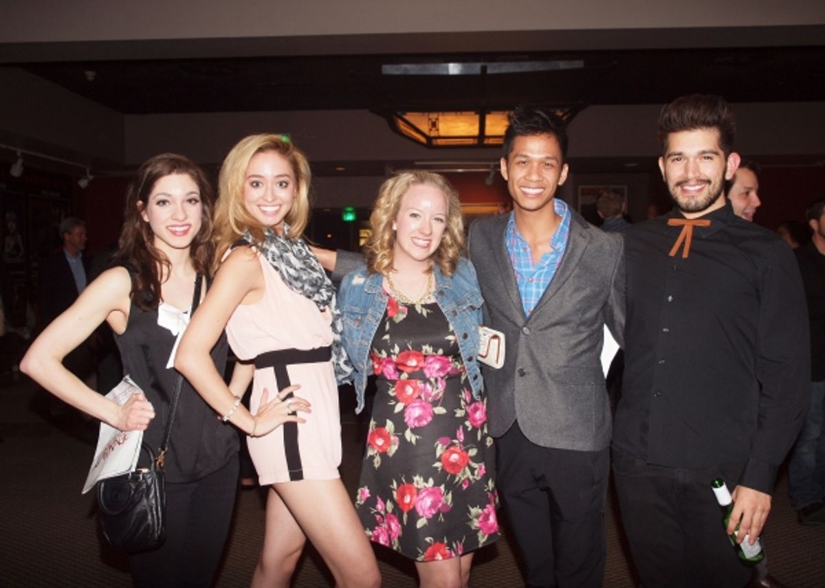 Emily Gordon, Ashley Matthews, Hannah Jean Simmons, and Estevan Valdez at 