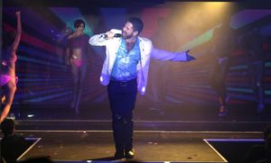 Matt Zarley and dancers perform at Broadway Bares: Winter Burlesque - Calendar Girl at XL Nightclub on January 26, 2014 in New York City. @ BroadwayWorld Matt Zarley and dancers perform at Broadway Bares: Winter Burlesque - Calendar Girl a Photo