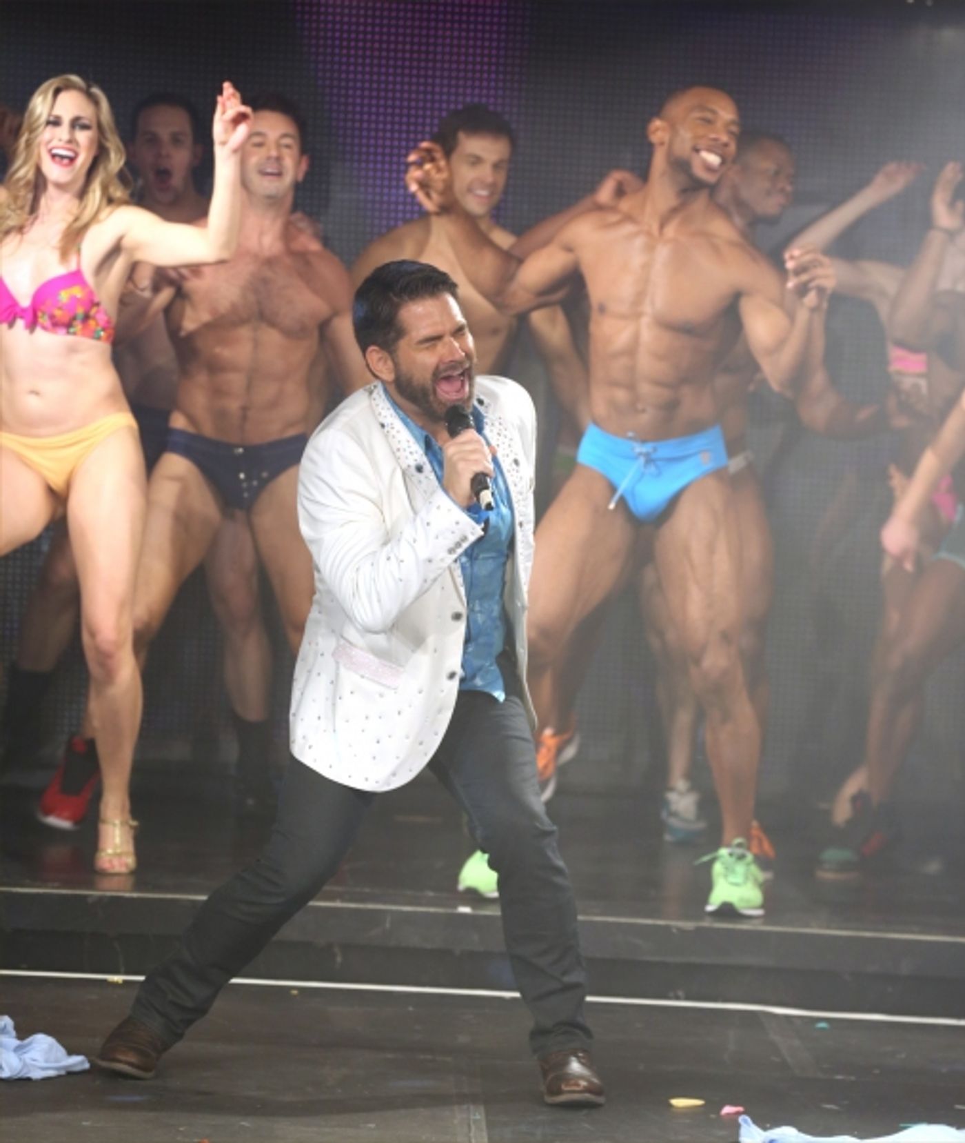 Photo Coverage: Broadway Celebrates the Seasons at Broadway Bares: WINTER BURLESQUE- CALENDAR GIRL; Part Two  Image