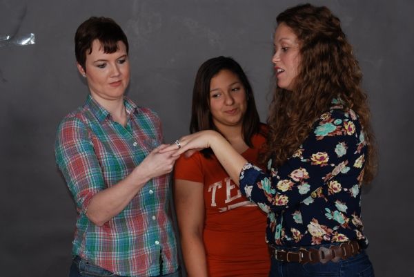 Megan Nix, Rebeca Stevens & Helen Hurn. Photo