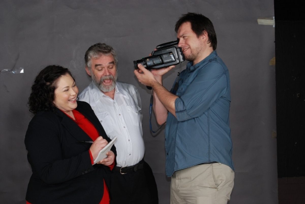 Amanda Garcia, Adrian Collinson & Bob Galley. at 