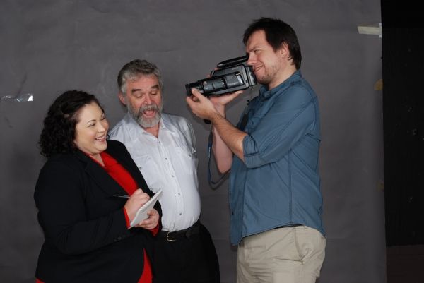 Amanda Garcia, Adrian Collinson & Bob Galley. Photo