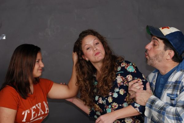 L to R: Rebeca Stevens, Helen Hurn & David James Barron. Photo