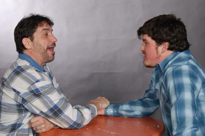 L to R: David James Barron & Taylor Wildman. Photo