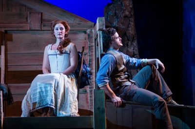 Shelley Jenkins (Milly Bradon) and Brian Krinsky (Adam Pontipee) Photo