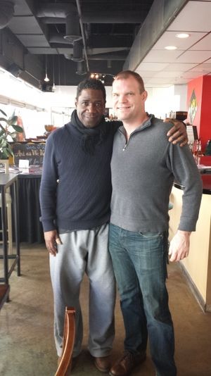 Cleavant Derricks and Michael Mulhern @ BroadwayWorld Cleavant Derricks and Michael Mulhern Photo