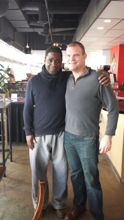 Cleavant Derricks and Michael Mulhern Photo