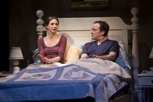 Marin Hinkle and Jeremy Shamos Photo