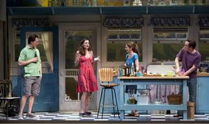 Darren Pettie, Heather Burns, Marin Hinkle and Jeremy Shamos @ BroadwayWorld Darren Pettie, Heather Burns, Marin Hinkle and Jeremy Shamos Photo