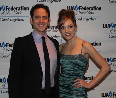 Santino Fontana and Laura Osnes Photo