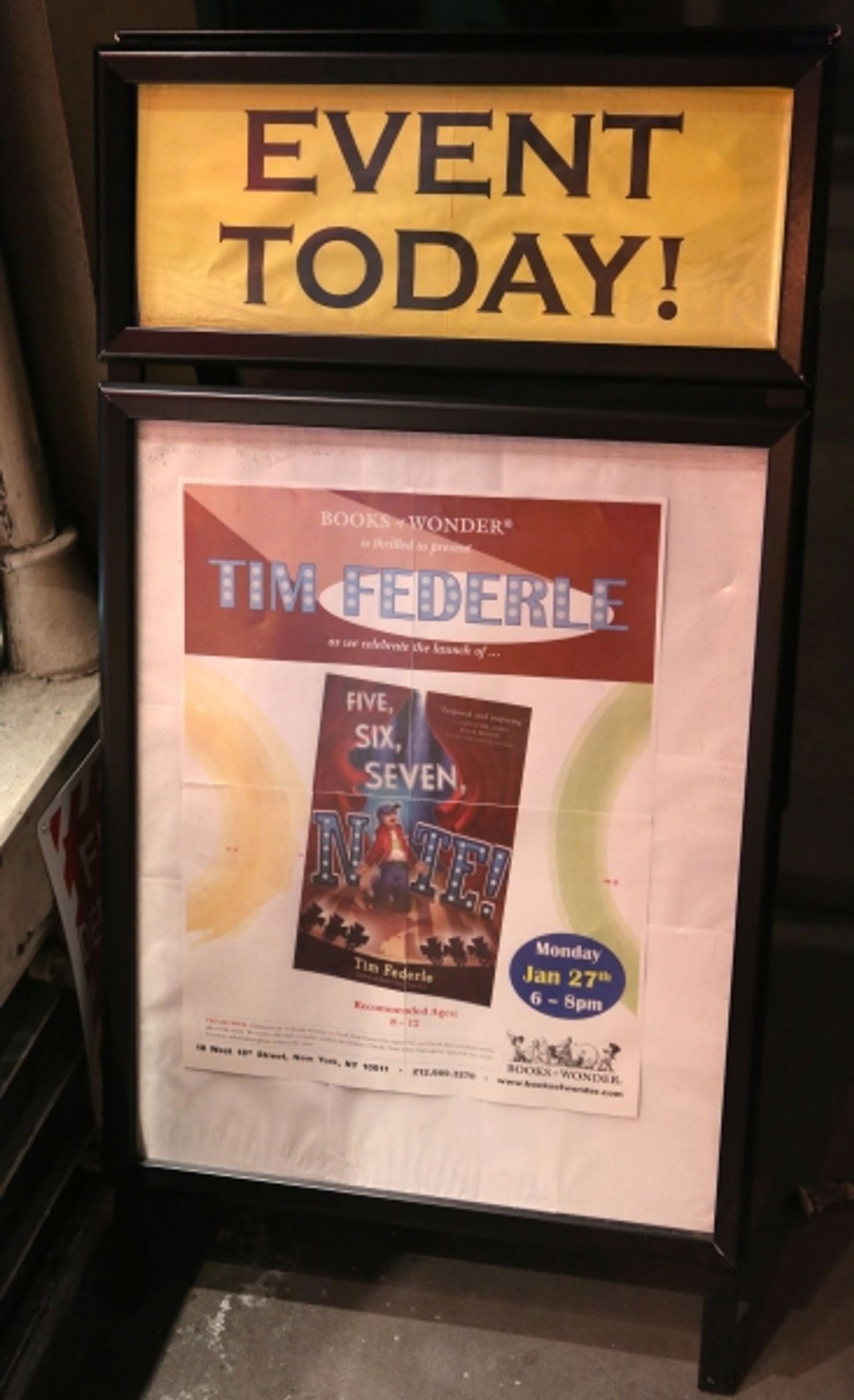 Photo Coverage: Inside FIVE, SIX, SEVEN, NATE!'s NYC Book Launch with Tim Federle, Sherie Rene Scott & More!  Image