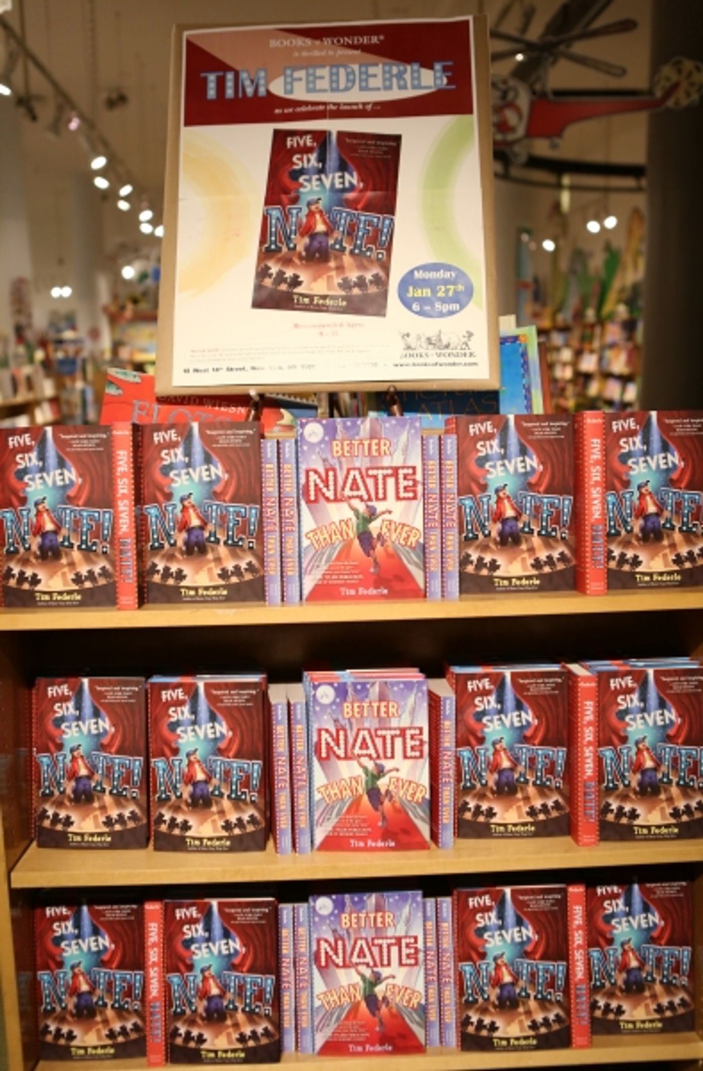 Photo Coverage: Inside FIVE, SIX, SEVEN, NATE!'s NYC Book Launch with Tim Federle, Sherie Rene Scott & More!  Image