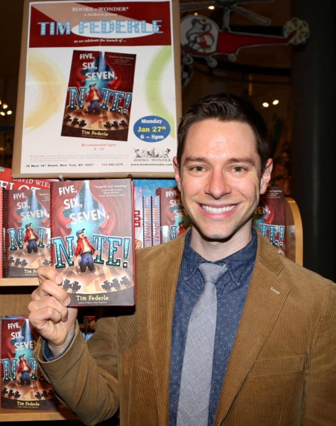 Photo Coverage: Inside FIVE, SIX, SEVEN, NATE!'s NYC Book Launch with Tim Federle, Sherie Rene Scott & More!  Image