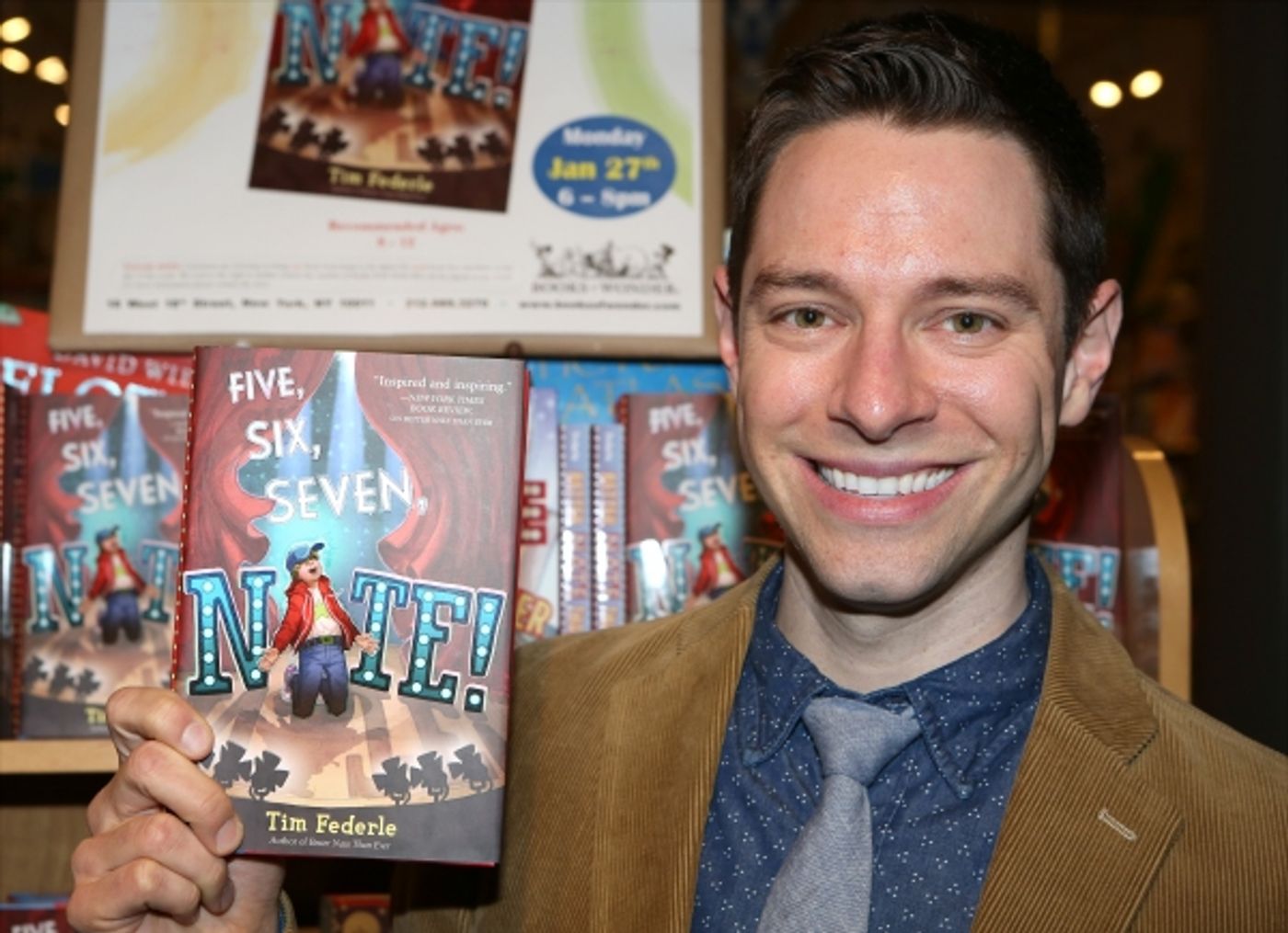 Photo Coverage: Inside FIVE, SIX, SEVEN, NATE!'s NYC Book Launch with Tim Federle, Sherie Rene Scott & More!  Image