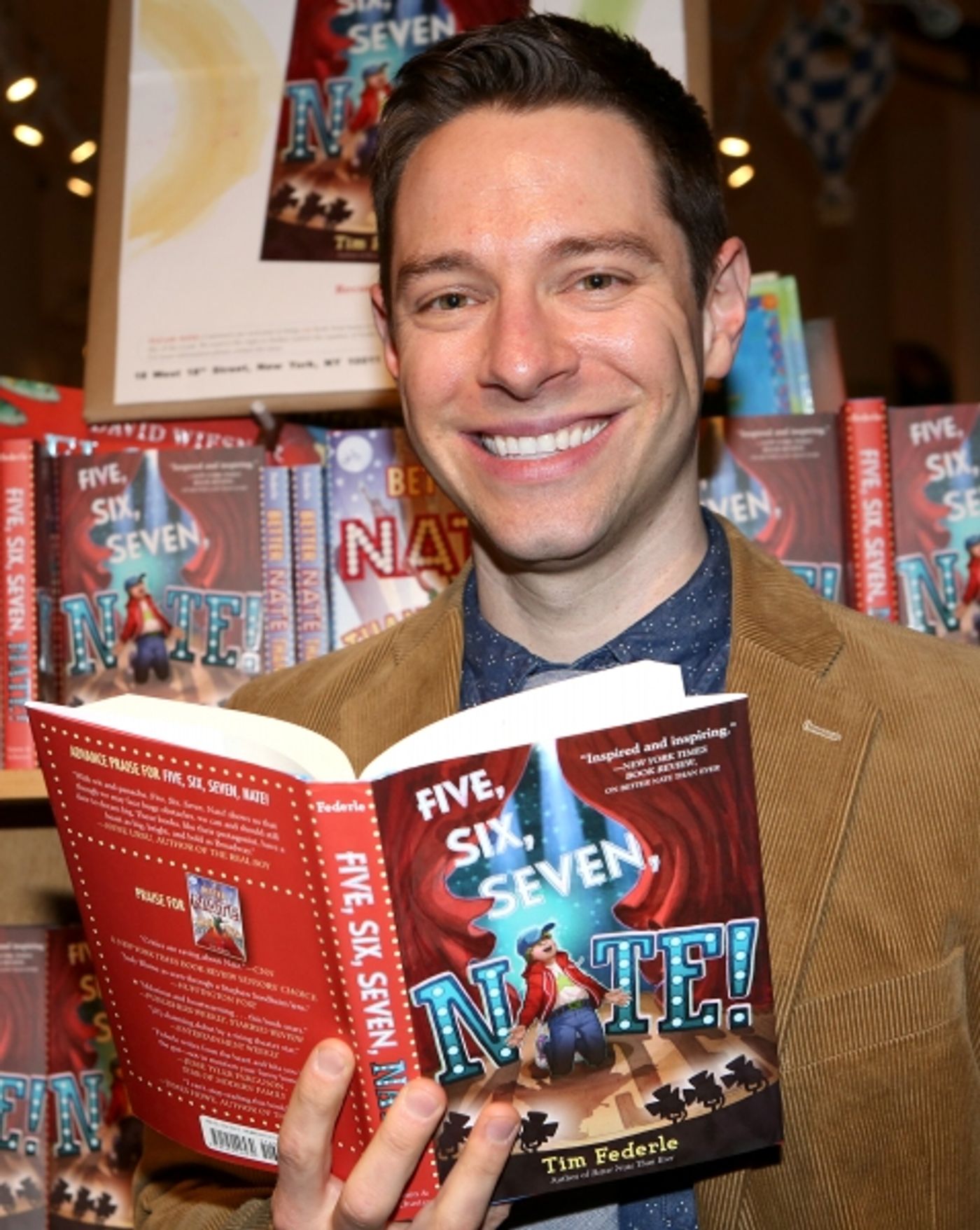 Photo Coverage: Inside FIVE, SIX, SEVEN, NATE!'s NYC Book Launch with Tim Federle, Sherie Rene Scott & More!  Image