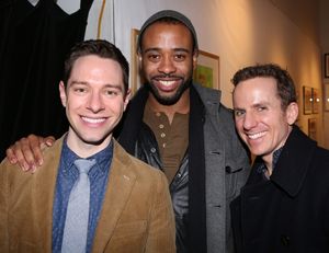 Tim Federle, James Brown III and Jason Snow Photo