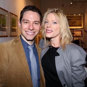 Tim Federle and Sherie Rene Scott  Photo
