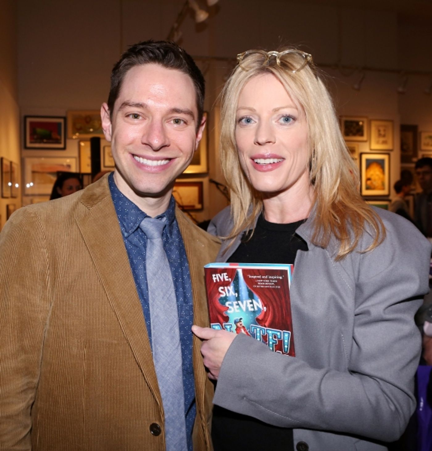 Photo Coverage: Inside FIVE, SIX, SEVEN, NATE!'s NYC Book Launch with Tim Federle, Sherie Rene Scott & More!  Image