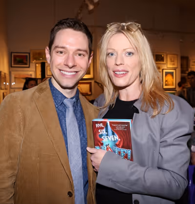 Tim Federle and Sherie Rene Scott  Photo