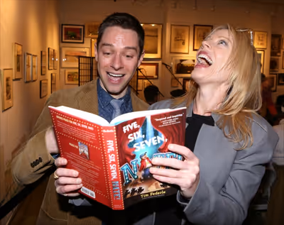 Tim Federle and Sherie Rene Scott  Photo