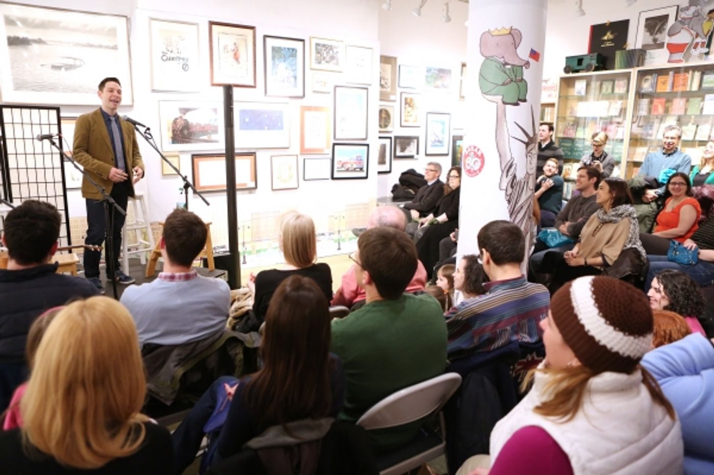 Photo Coverage: Inside FIVE, SIX, SEVEN, NATE!'s NYC Book Launch with Tim Federle, Sherie Rene Scott & More!  Image