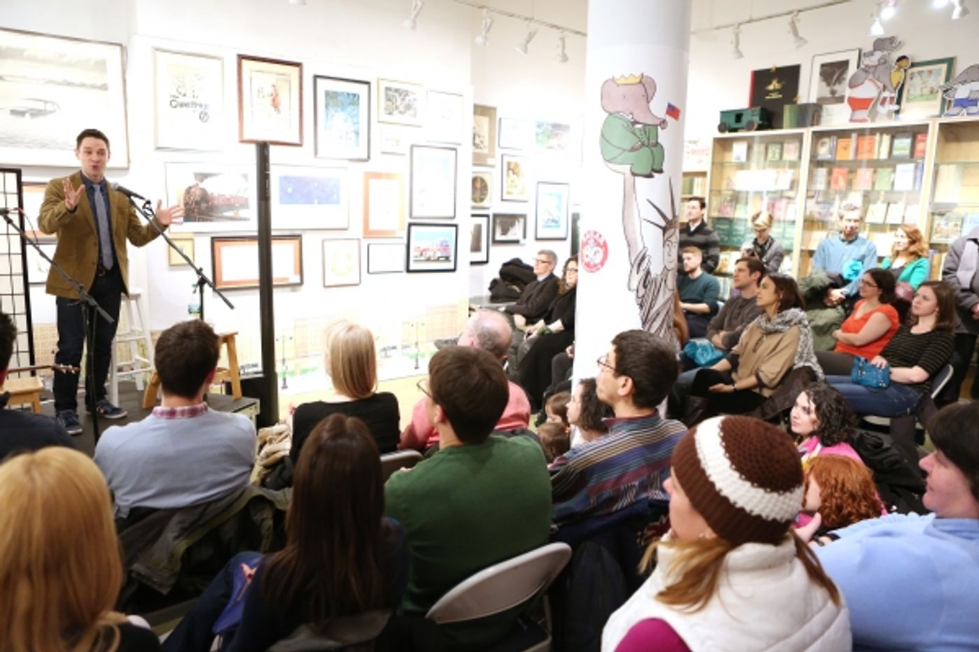 Photo Coverage: Inside FIVE, SIX, SEVEN, NATE!'s NYC Book Launch with Tim Federle, Sherie Rene Scott & More!  Image