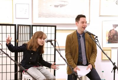 Sydney Lucas and Tim Federle Photo