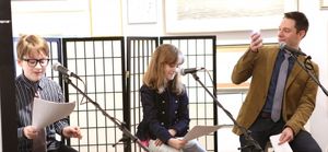 Jake Lucas, Sydney Lucas and Tim Federle Photo