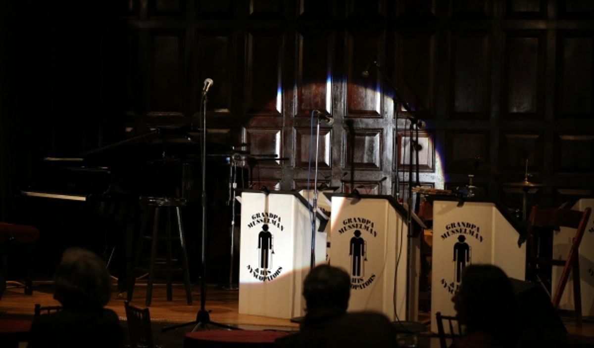 Euan Morton, backed by Grandpa Musselman & His Syncopators at 