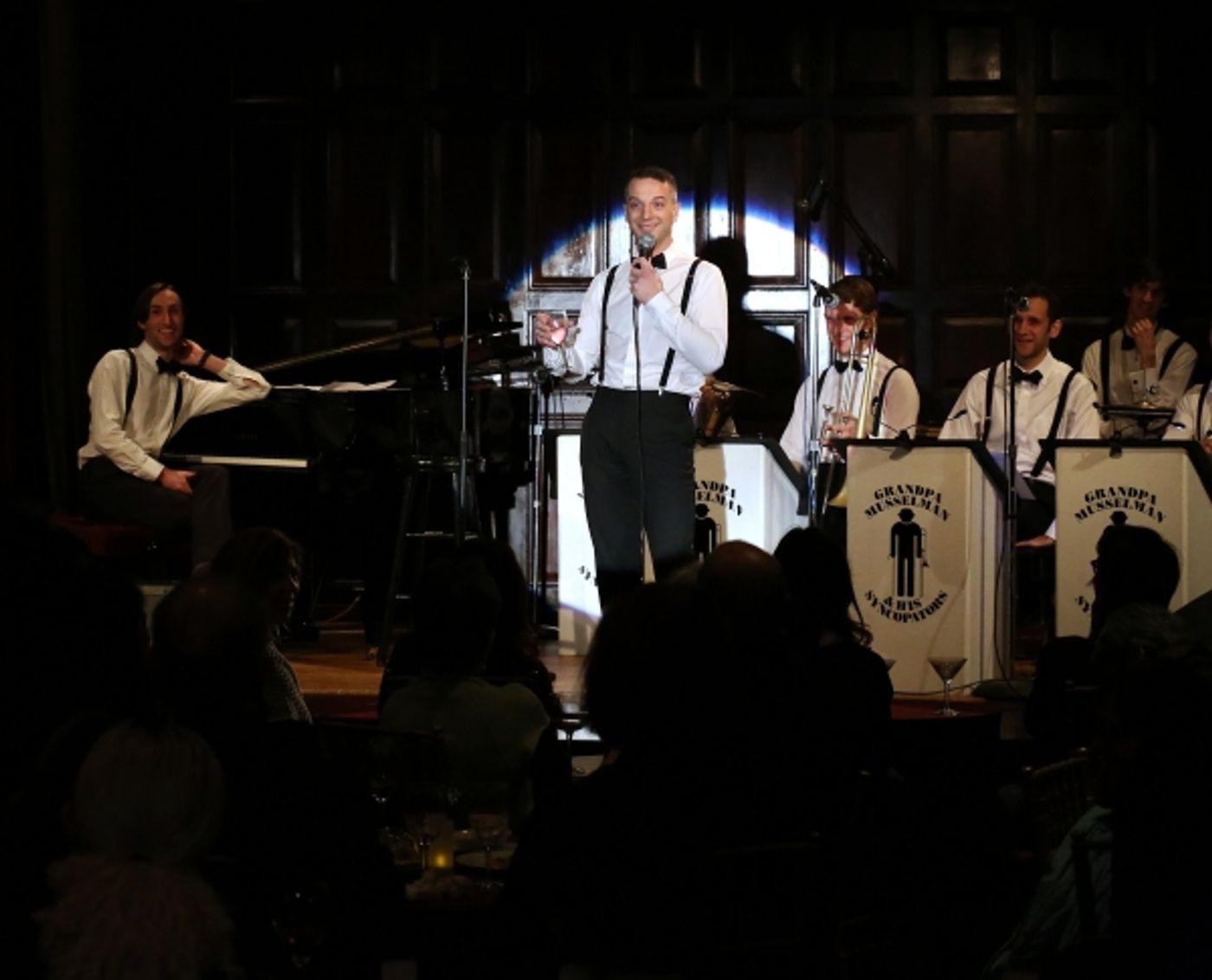 Photo Coverage: Euan Morton with Grandpa Musselman & His Syncopators Launch LIVE FROM GRAMERCY PARK at The Players Club  Image