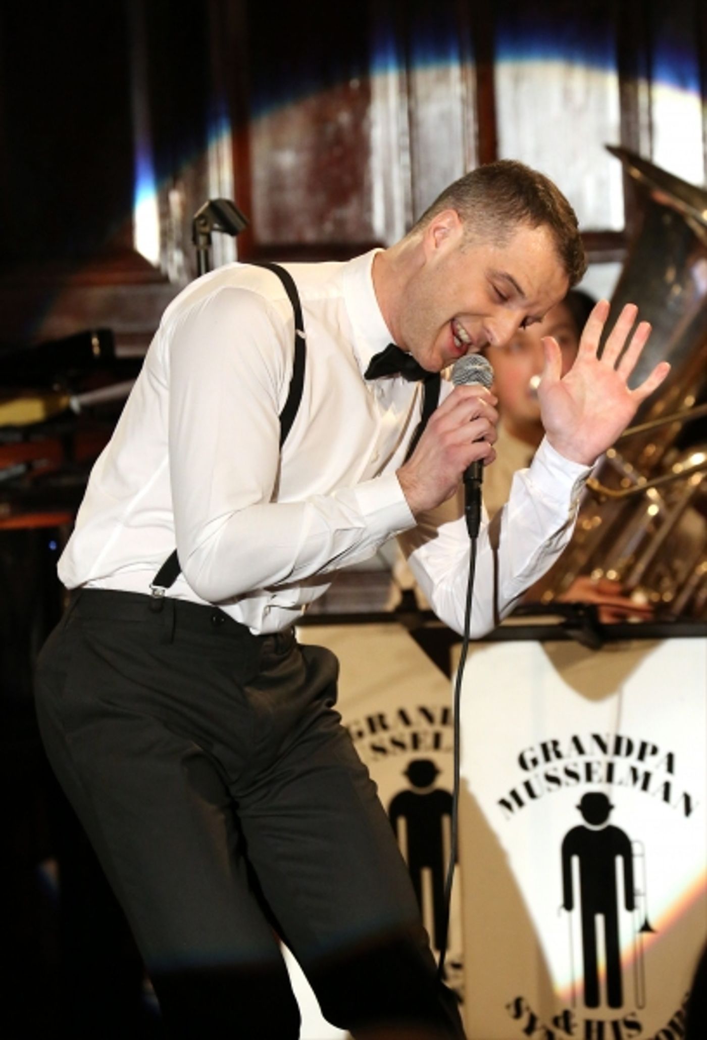 Photo Coverage: Euan Morton with Grandpa Musselman & His Syncopators Launch LIVE FROM GRAMERCY PARK at The Players Club  Image