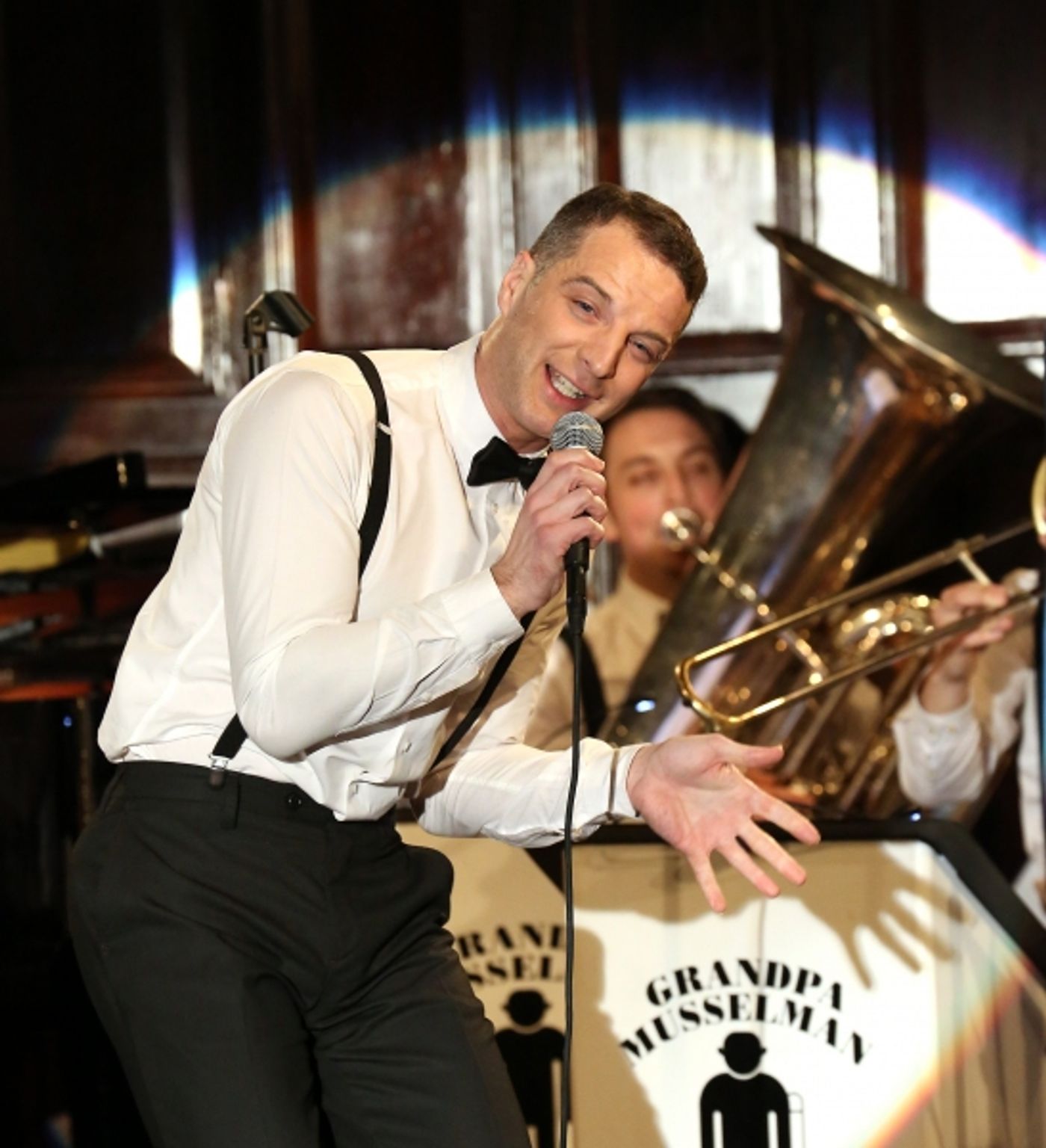 Photo Coverage: Euan Morton with Grandpa Musselman & His Syncopators Launch LIVE FROM GRAMERCY PARK at The Players Club  Image