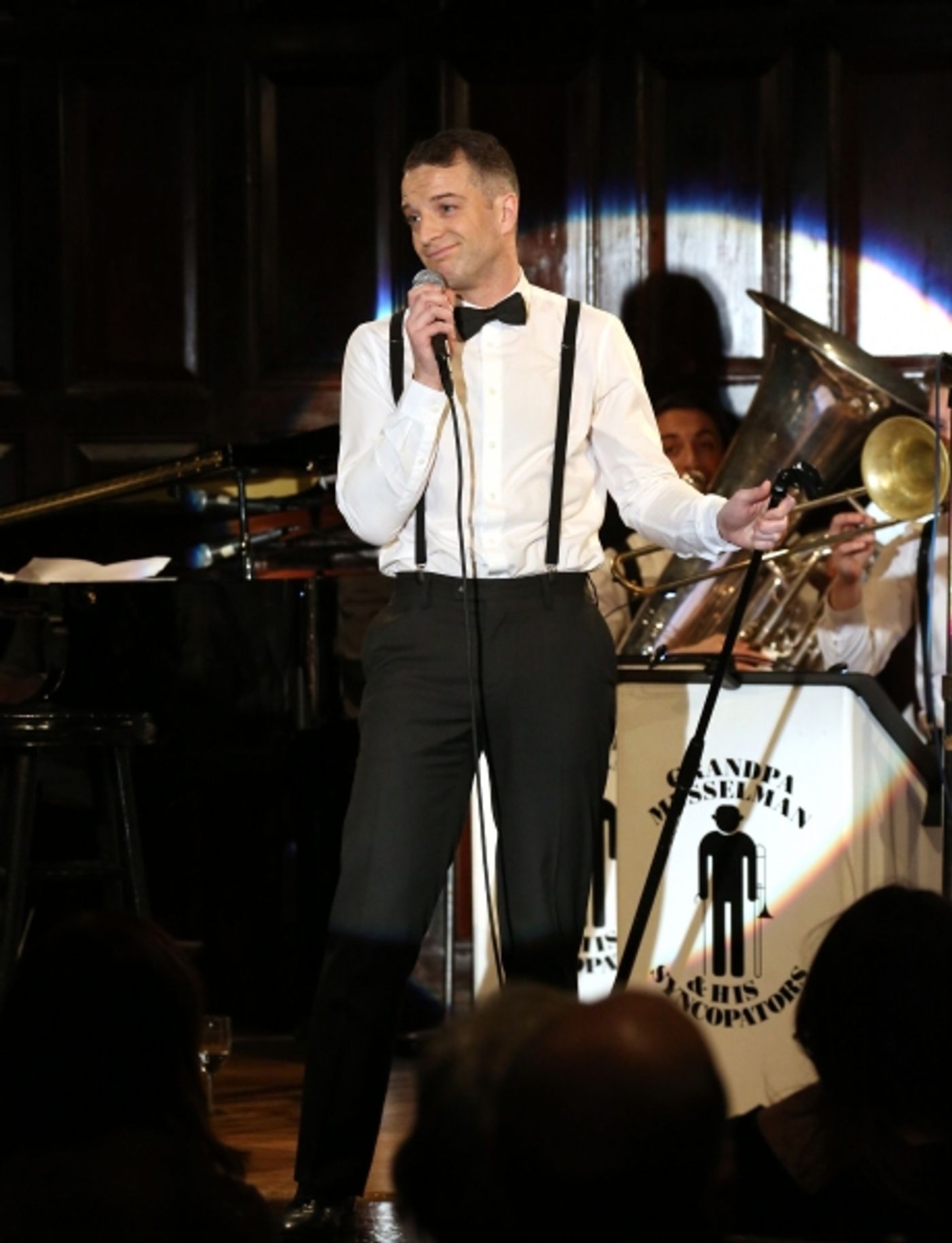 Photo Coverage: Euan Morton with Grandpa Musselman & His Syncopators Launch LIVE FROM GRAMERCY PARK at The Players Club  Image