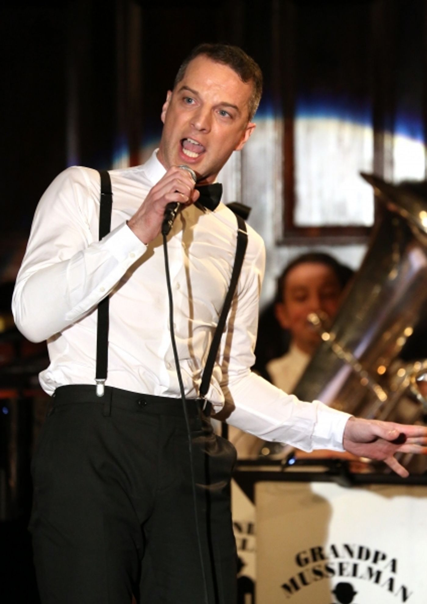 Photo Coverage: Euan Morton with Grandpa Musselman & His Syncopators Launch LIVE FROM GRAMERCY PARK at The Players Club  Image