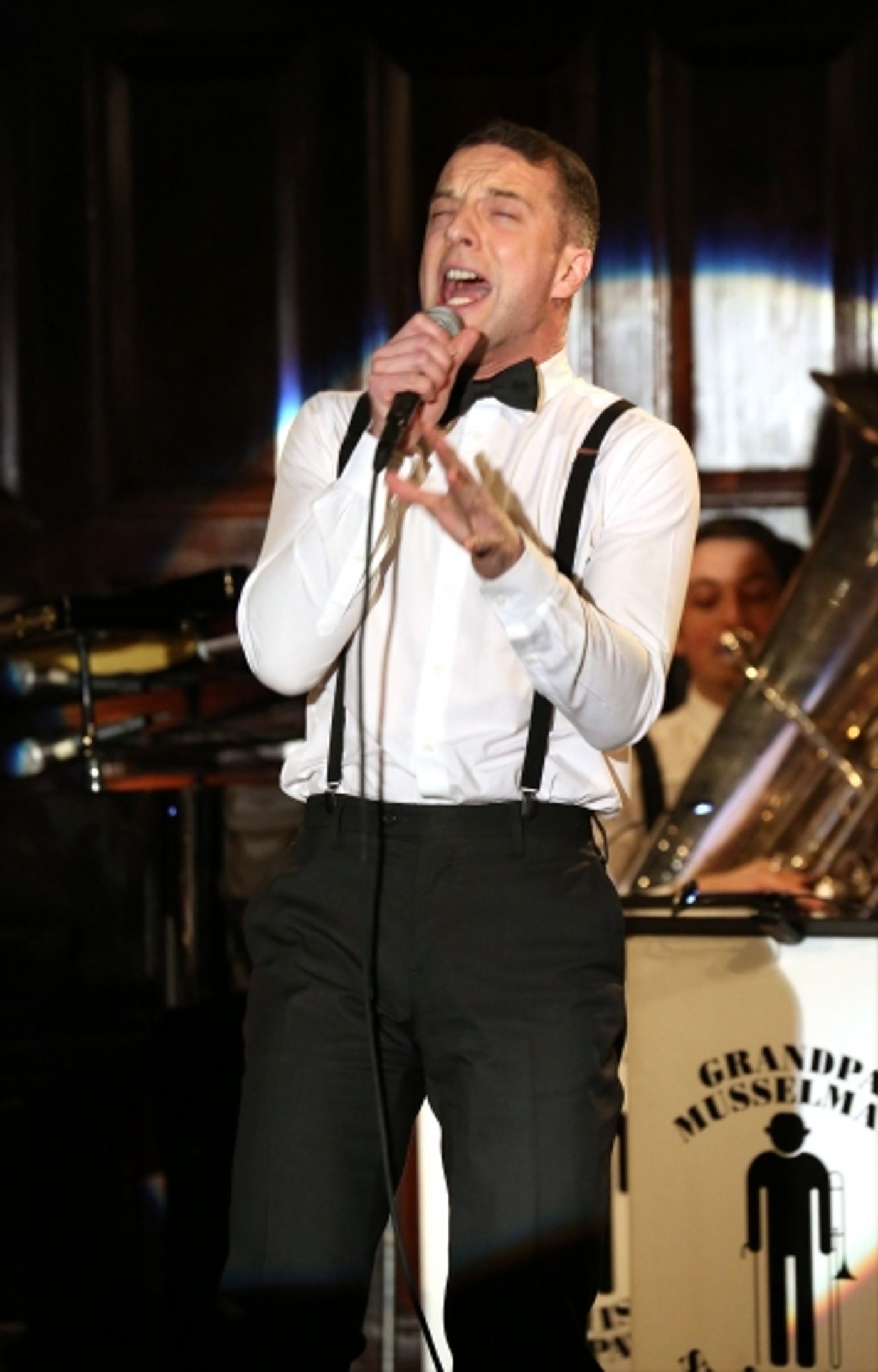 Photo Coverage: Euan Morton with Grandpa Musselman & His Syncopators Launch LIVE FROM GRAMERCY PARK at The Players Club  Image