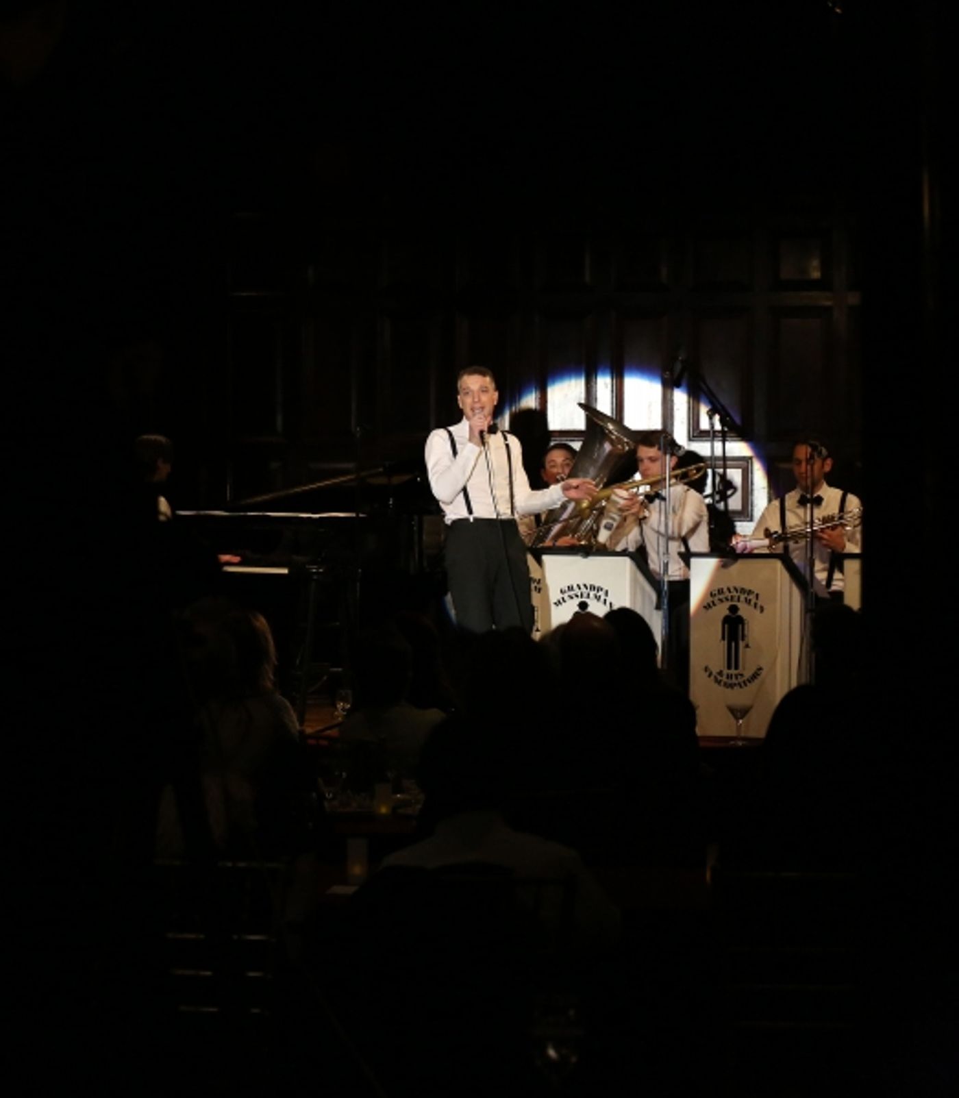 Photo Coverage: Euan Morton with Grandpa Musselman & His Syncopators Launch LIVE FROM GRAMERCY PARK at The Players Club  Image