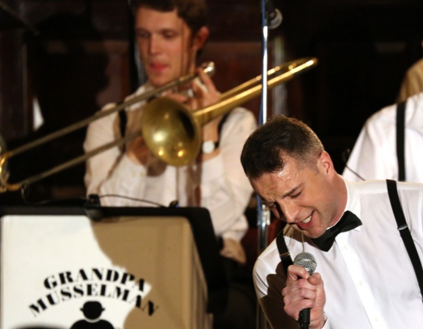 Photo Coverage: Euan Morton with Grandpa Musselman & His Syncopators Launch LIVE FROM GRAMERCY PARK at The Players Club  Image