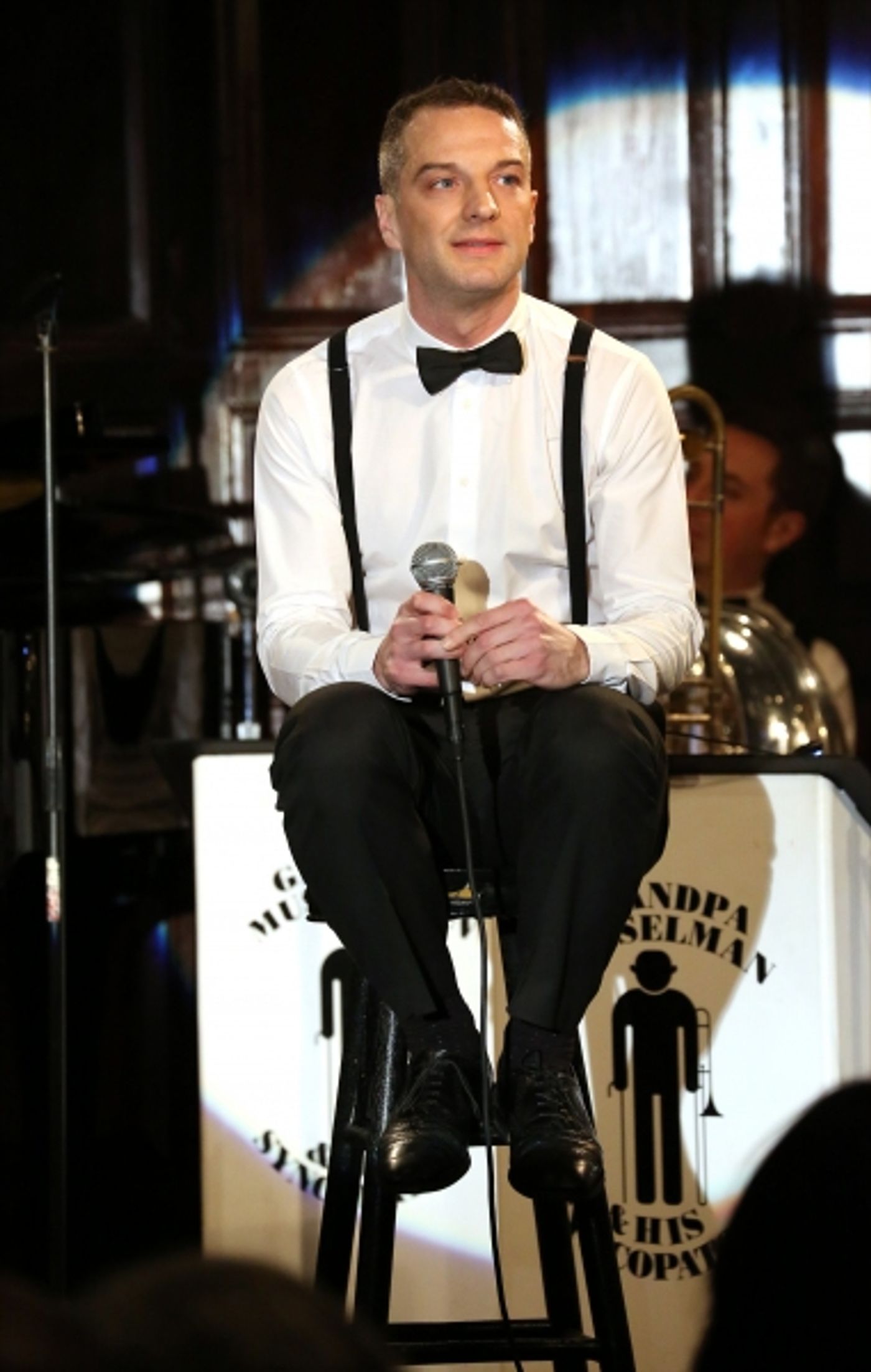 Photo Coverage: Euan Morton with Grandpa Musselman & His Syncopators Launch LIVE FROM GRAMERCY PARK at The Players Club  Image