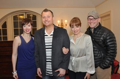 Scott Coulter (Director of tonights show) joins Carole J. Bufford, Jimmy Failla and M Photo