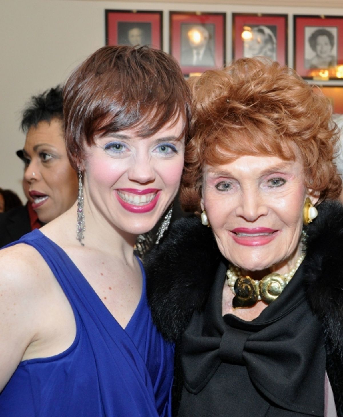 Carole J. Bufford and Edith Drake at 