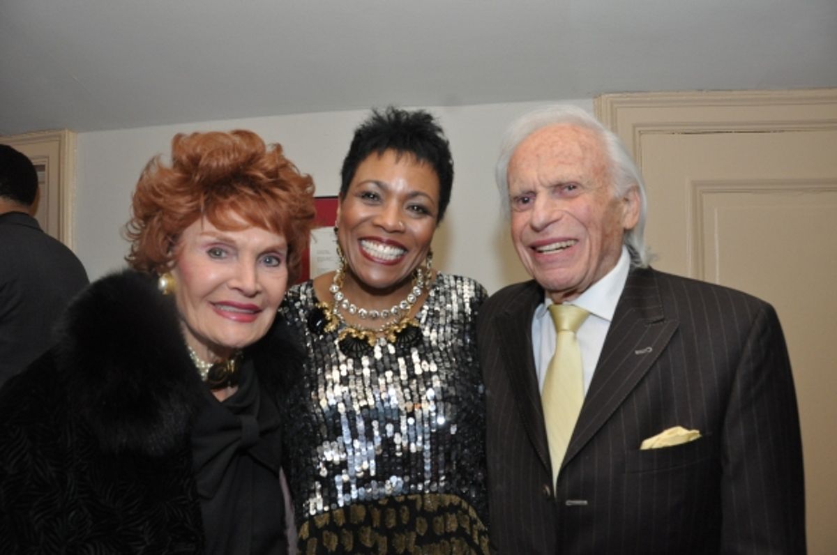 Edith Drake, Dee Dee Bridgewater and Ervin Drake at 