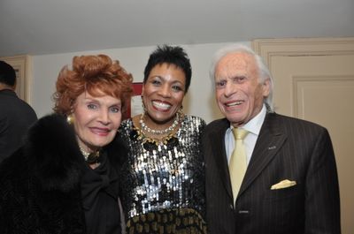 Edith Drake, Dee Dee Bridgewater and Ervin Drake Photo