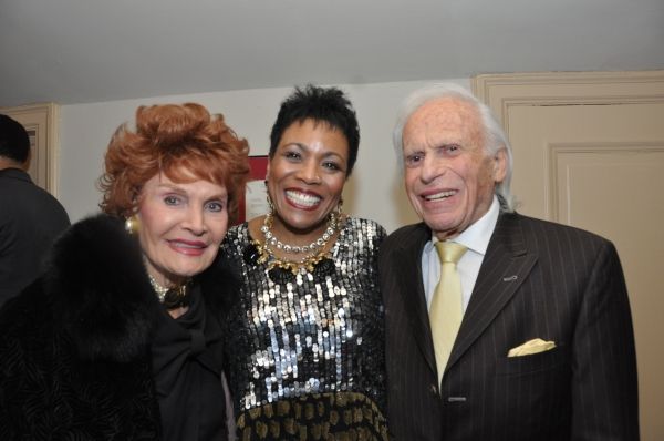 Edith Drake, Dee Dee Bridgewater and Ervin Drake Photo