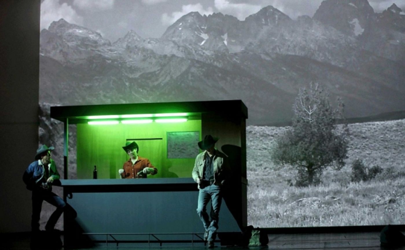 Photo Flash: First Look at Annie Proulx's BROKEBACK MOUNTAIN Opera - Daniel Okulitch, Tom Randle & More!  Image